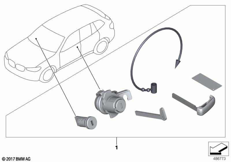 Система одновр.запирания Displaykey