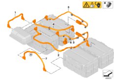 Высоков.соед.провод высоков.накопителя