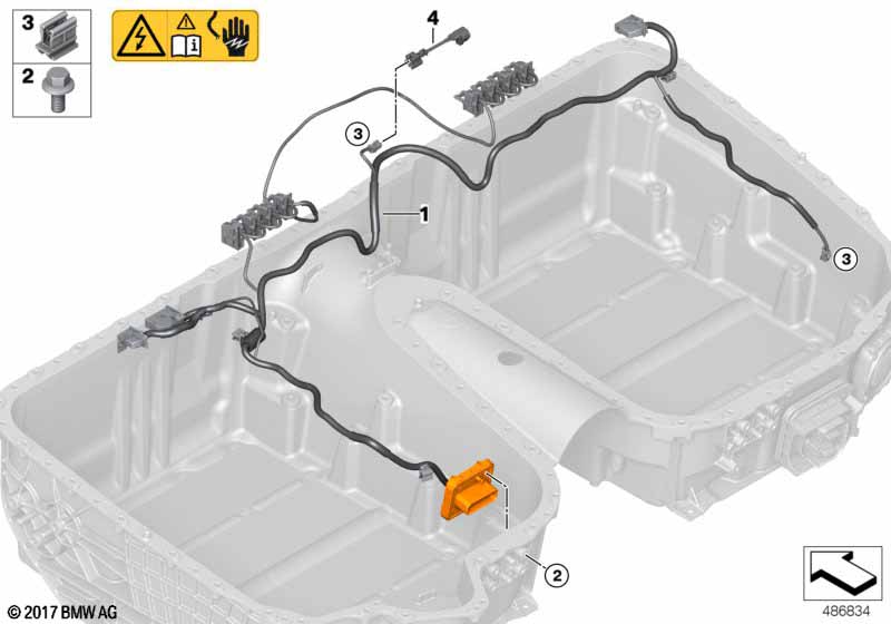 Жгут проводов высоковольтн.накопит.