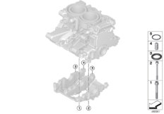 Блок цилиндров/дополнительные элементы