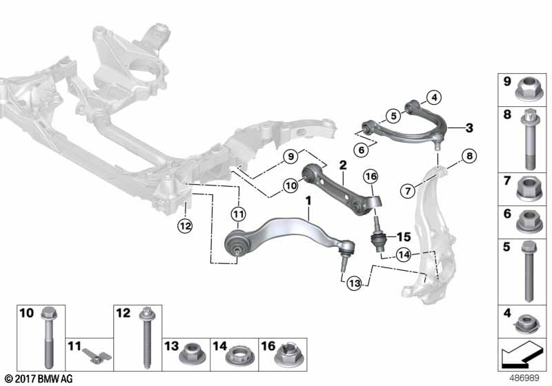 ПО поперечн.рычаг подвески/тяга полнопр.