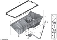 Масляный картер/маслоизмерит.приспособл.