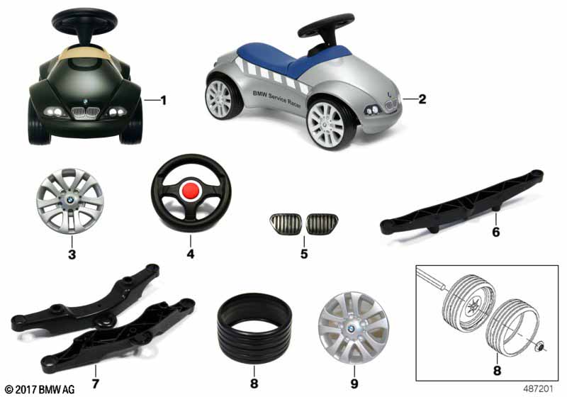 BMW Ersatzteile - Baby Racer II