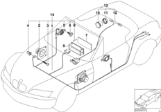 Комплект дооснащения стереосистемы