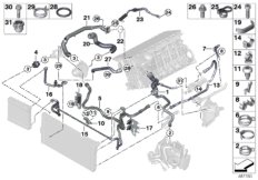 Шланги системы охлаждения