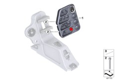 Панель управления в центральной консоли