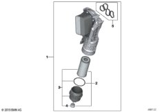 Масляный фильтр смаз.сист.,теплообменник