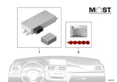 Комплект дооснащения BMW виртуальн.экран