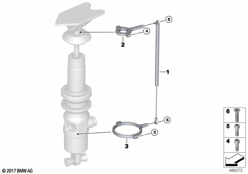 Потенциометр ход рессоры