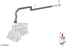 Трубопровод вакуумного насоса