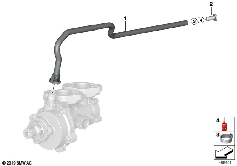 Трубопровод вакуумного насоса