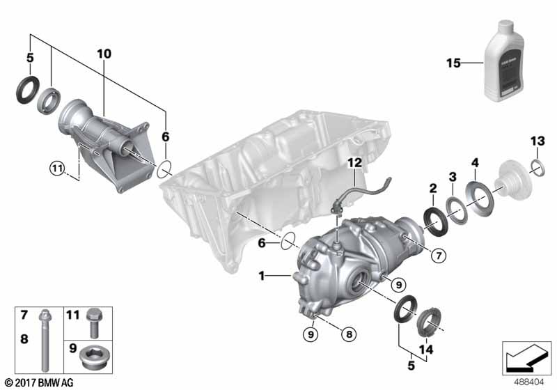 привод переднего моста