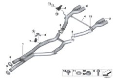 Система выпуска ОГ Зд