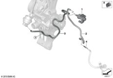 Водяной насос с вакуумным управлением