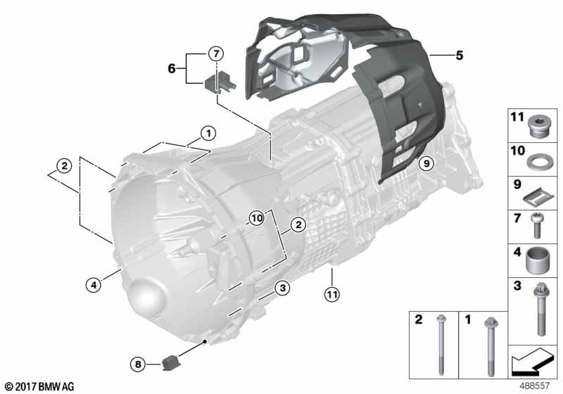 Крепление/дополнит.элементы КПП