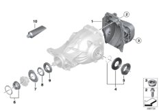 детали редуктора заднего моста