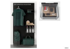 Диспл.Racing зелен.и черн.выс.наст.монт.