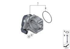 Корпус дроссельной заслонки