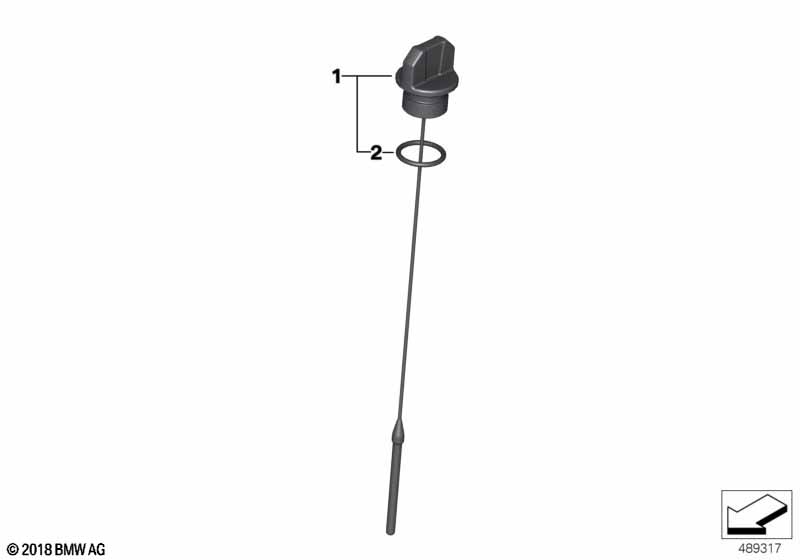 Маслоизмерительный щуп