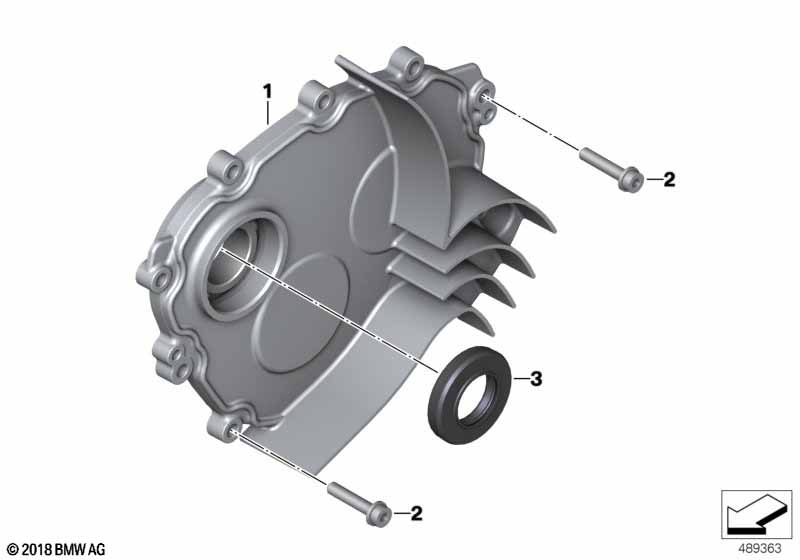 Крышка редуктора