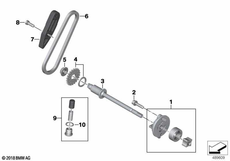 Клапан регулир. давления маслонасоса