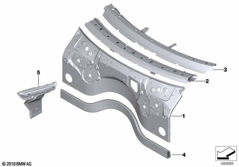 Детали щитка передка