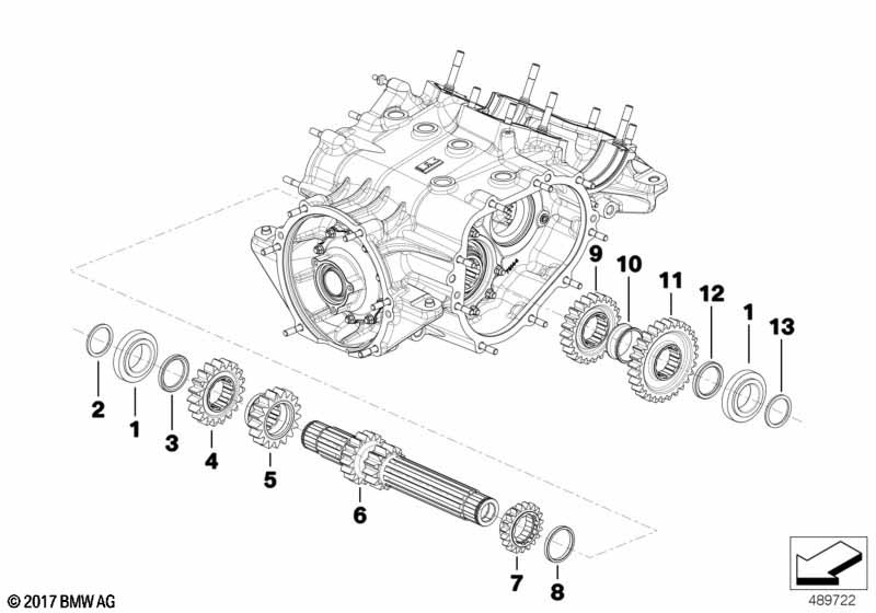 Детали коробки передач