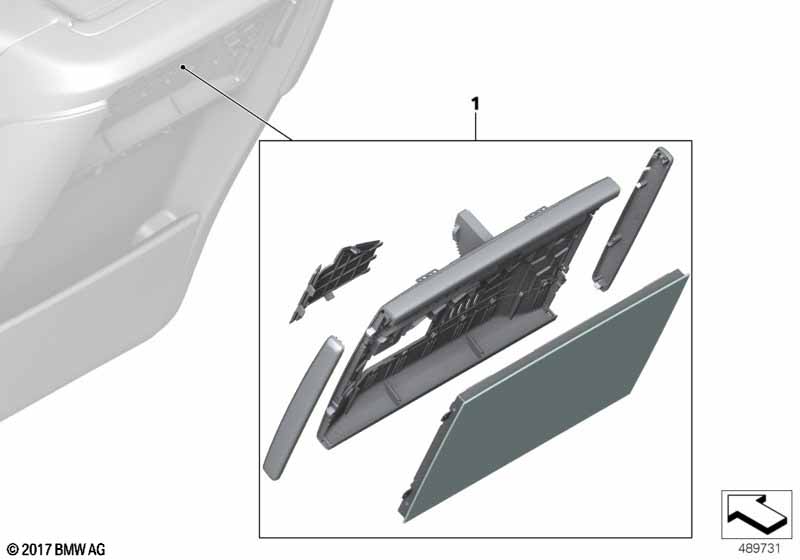 Монитор спинка сиденья