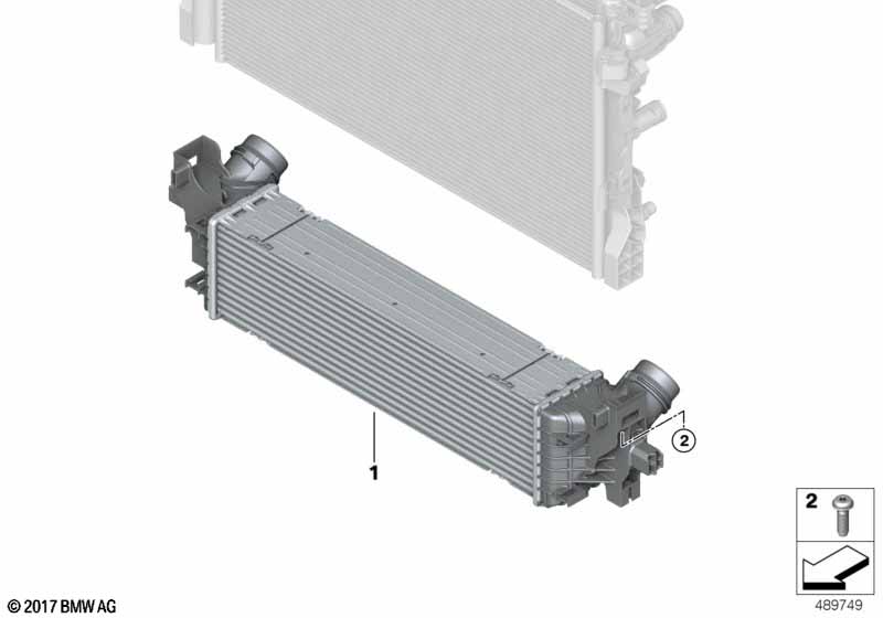 Охладитель наддувочного воздуха