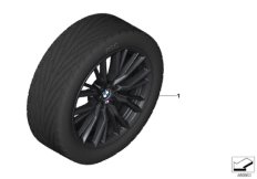 BMW л/с диск M Perf. сдвоенн.сп.796M-18"