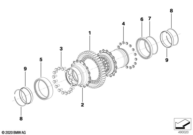 Детали коробки передач