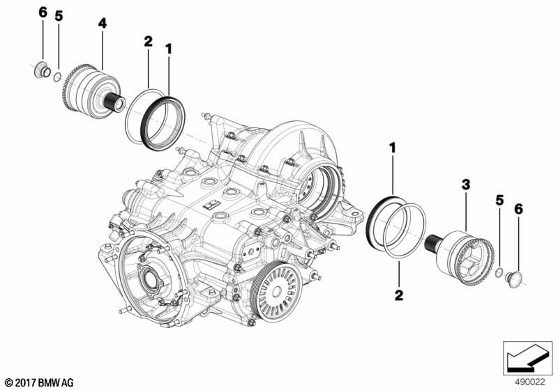Детали коробки передач