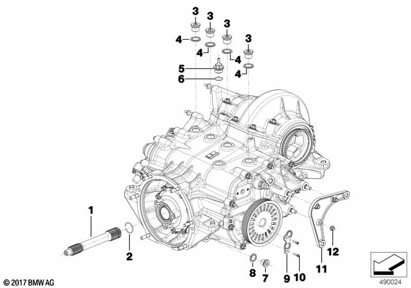 Детали коробки передач