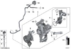 Сист.охлажд.- Насос охл.жидк./термостат