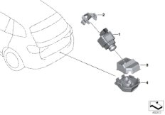 Видеокамера заднего вида / PMA