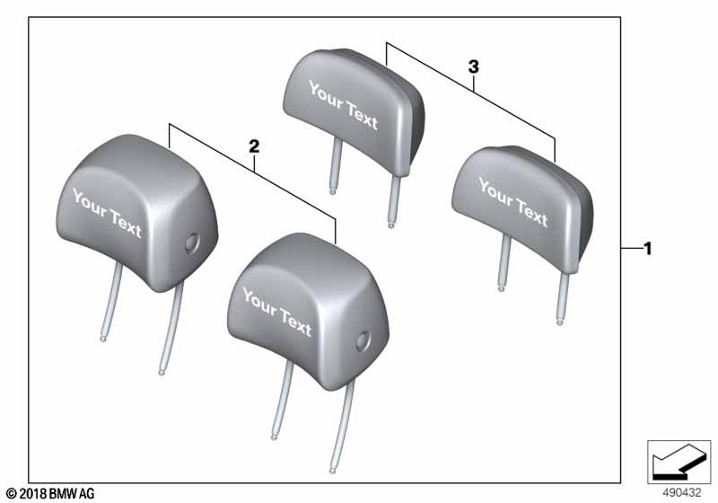 Дооснащение, подголовники, на заказ