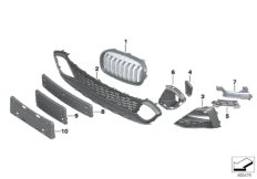 Облицовка M, декор.элементы Пд