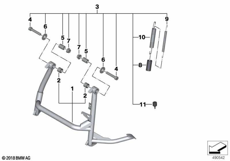 Центральная подставка