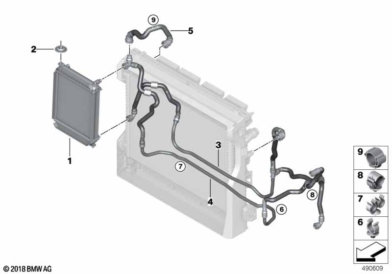 вынесенный радиатор ОЖ