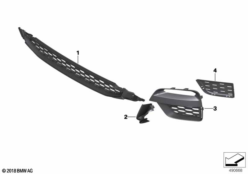 Облицовка M, декор.элементы Пд