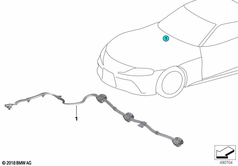 Детали стеклоомывателя