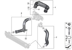 Воздуховод наддувочного воздуха