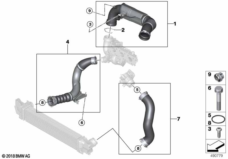 Воздуховод наддувочного воздуха