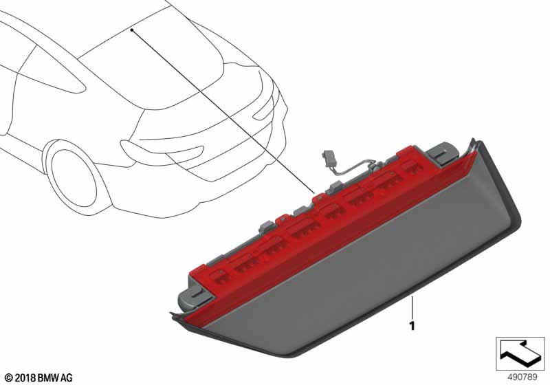 Третий фонарь стоп-сигнала