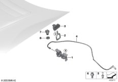 Капот/система замков