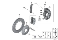 Диск тормозного механизма перед.колеса