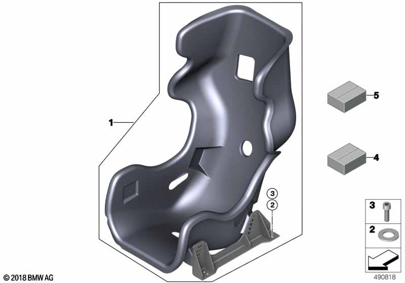 Сиденье гоночного автомобиля