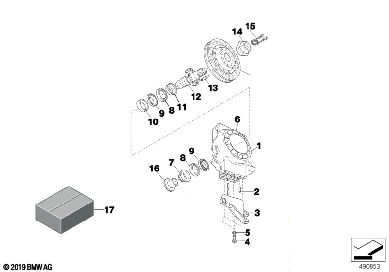 Подвеска переднего моста