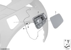 Заслонка заливного отверстия