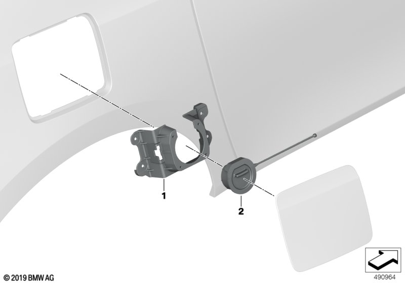 Держатель зарядной розетки